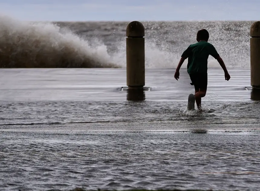 Tropical Storm Bertha weakens after bringing strong winds and heavy surf to Louisiana and Texas