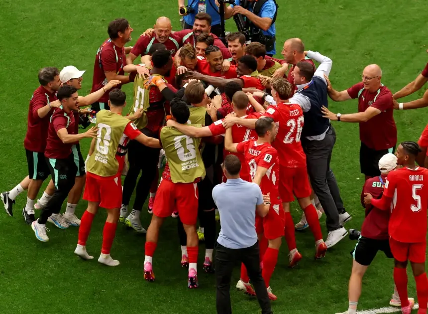 Ruben Vargas sends Switzerland to the World Cup quarterfinals in shootout win over Colombia