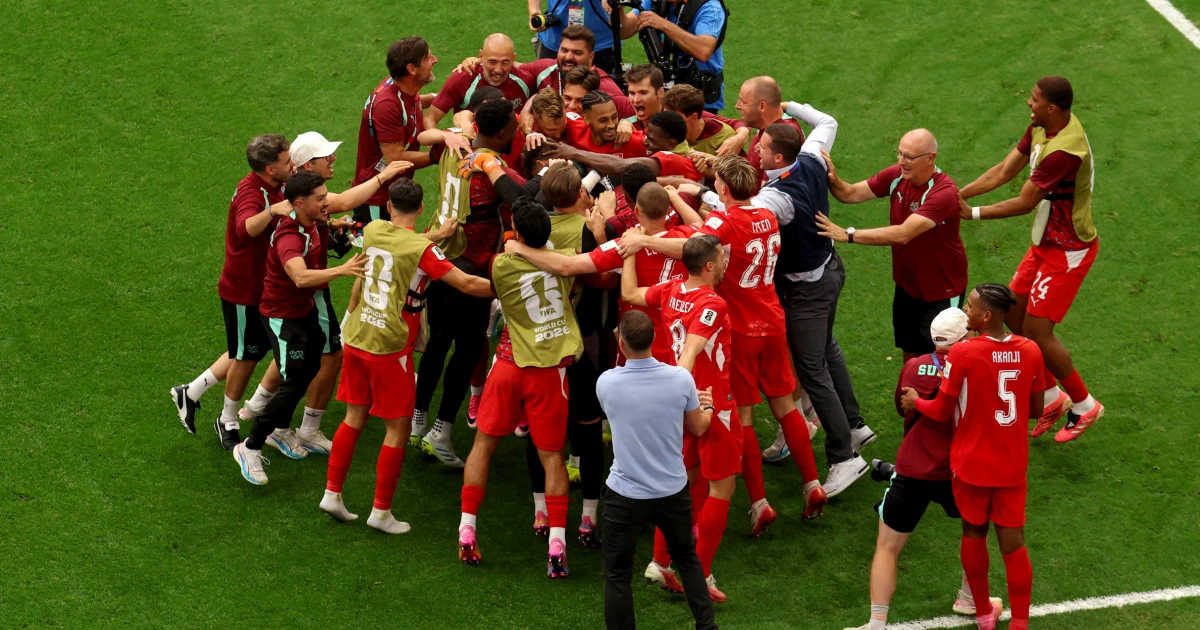 Ruben Vargas sends Switzerland to the World Cup quarterfinals in shootout win over Colombia
