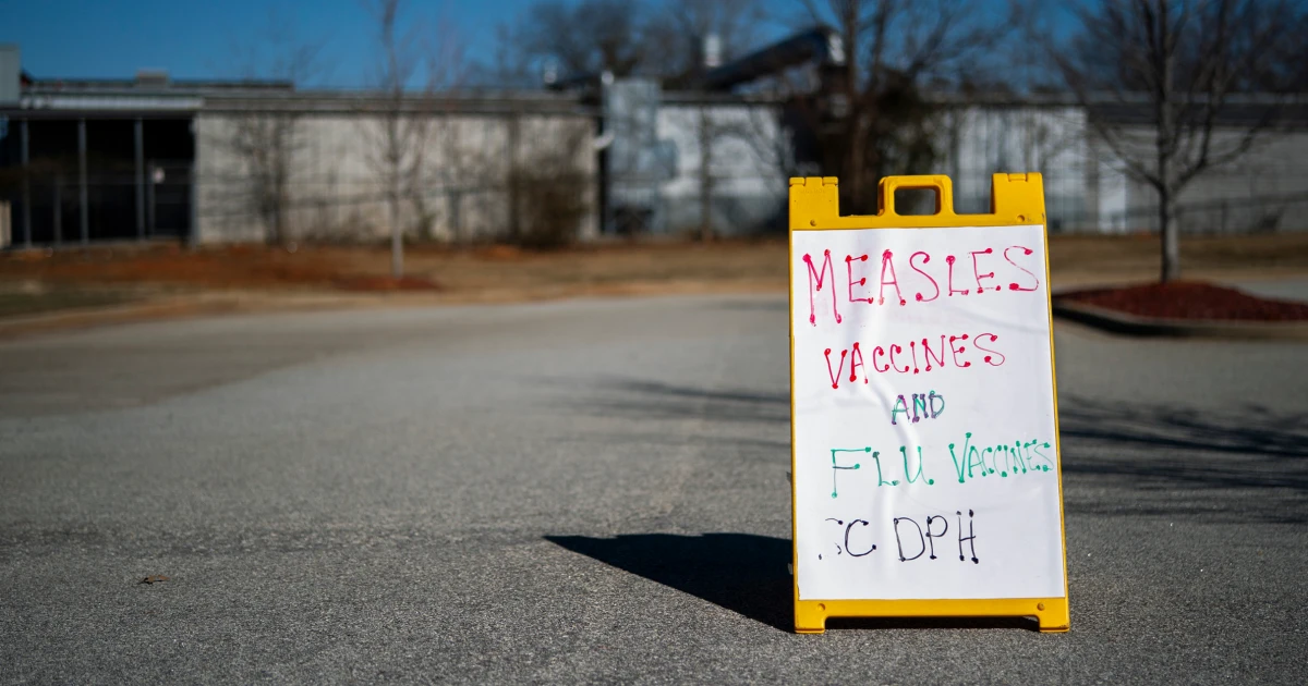 U.S. measles cases reach 35-year high in 2026, surpassing last year’s total