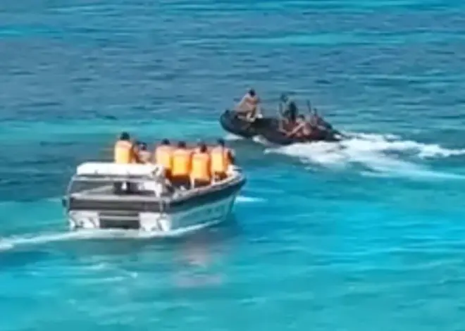Oar-swinging fight fuels new alarm over China’s actions around hotly disputed shoal