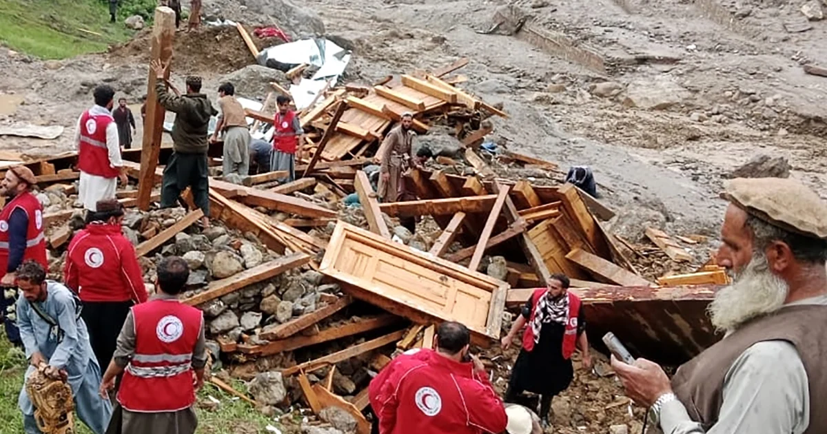Flash floods kill at least 20 in Afghanistan and leave more than 100 missing