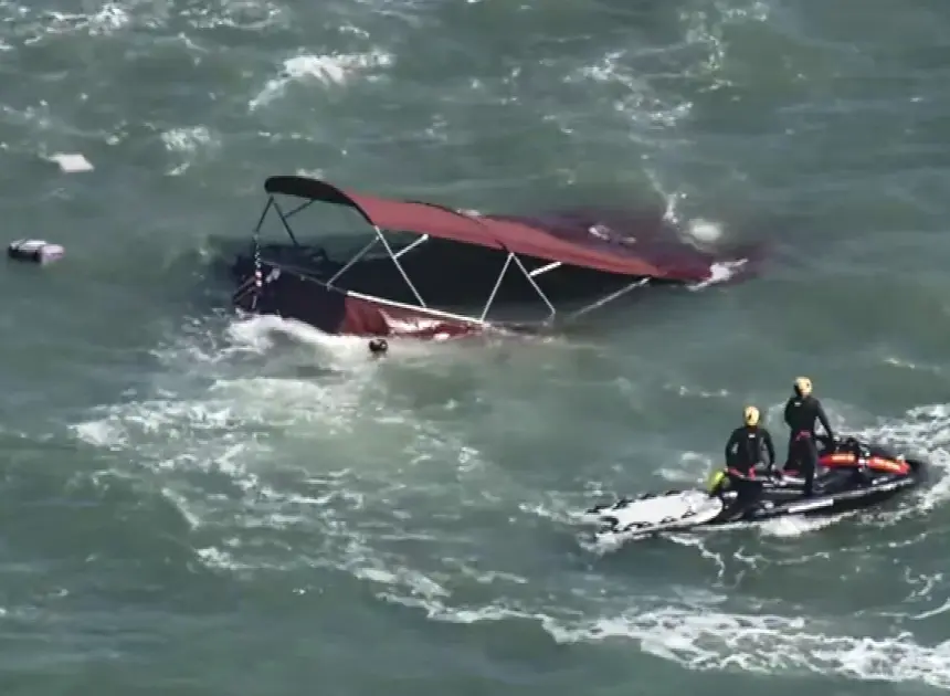 Coast Guard to suspend search for three missing people from sunken boat in San Francisco Bay