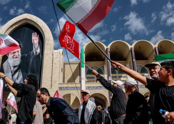 Inside the massive mosque in Tehran for the funeral of Supreme Leader Ayatollah Ali Khamenei