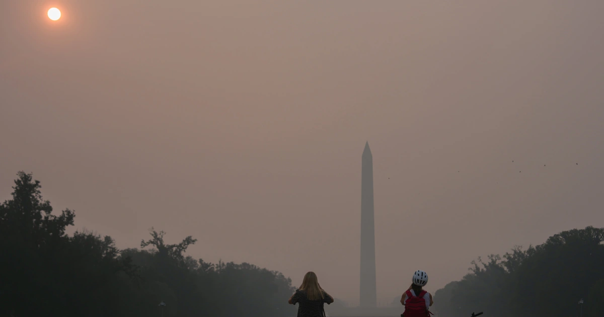 Trump fumes over Canadian wildfire smoke and issues tariff threat