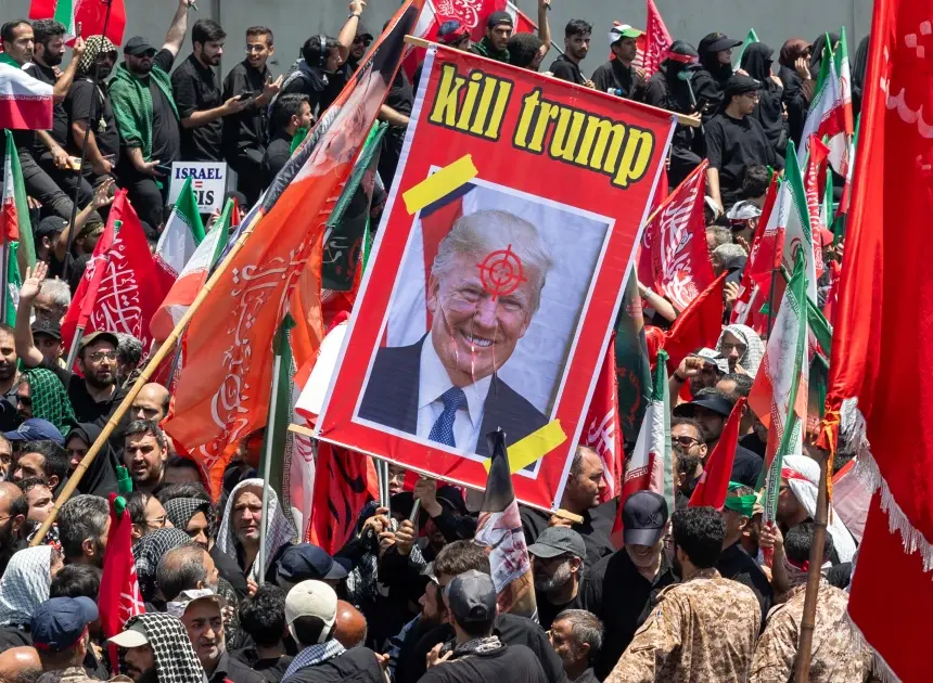 Trump threatens Iran over any ‘attempt to assassinate’ him after open calls for killing at Khamenei’s funeral