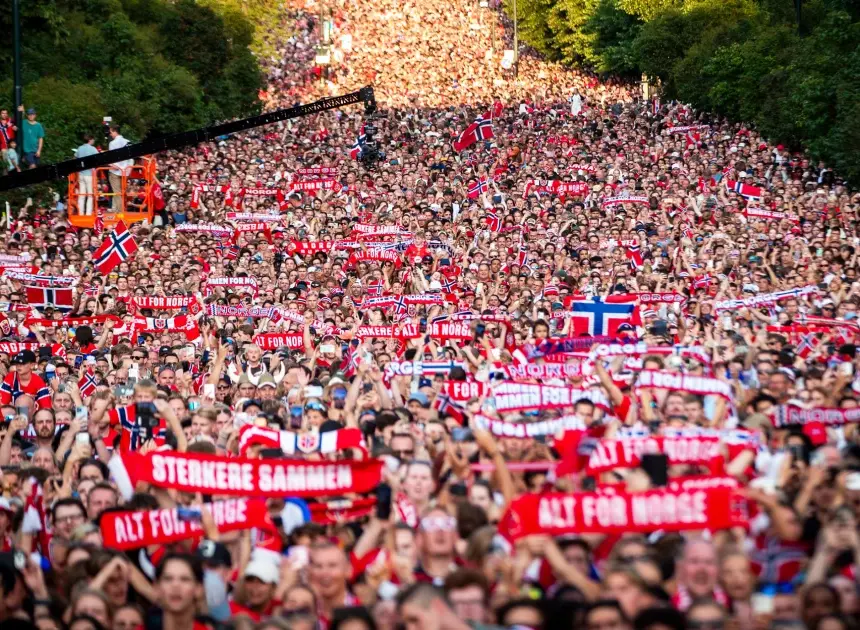 Norway turns World Cup heartbreak into celebration as huge crowds pack capital