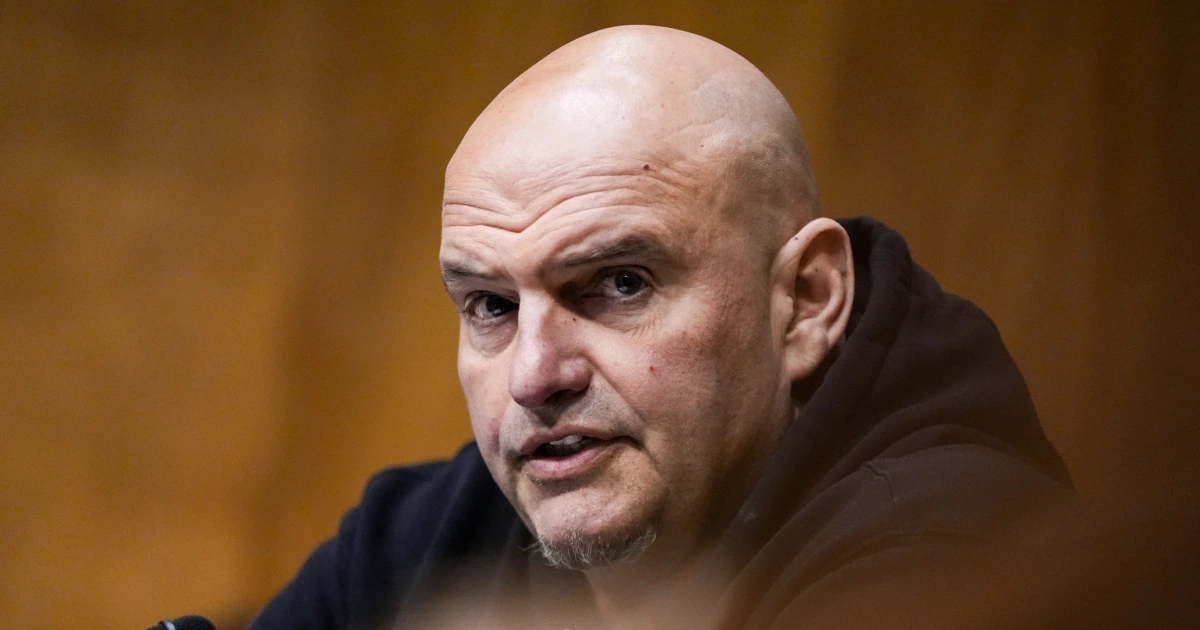 Sen. Fetterman says he’ll leave the Democratic Party if it ‘officially’ becomes ‘anti-Israel’