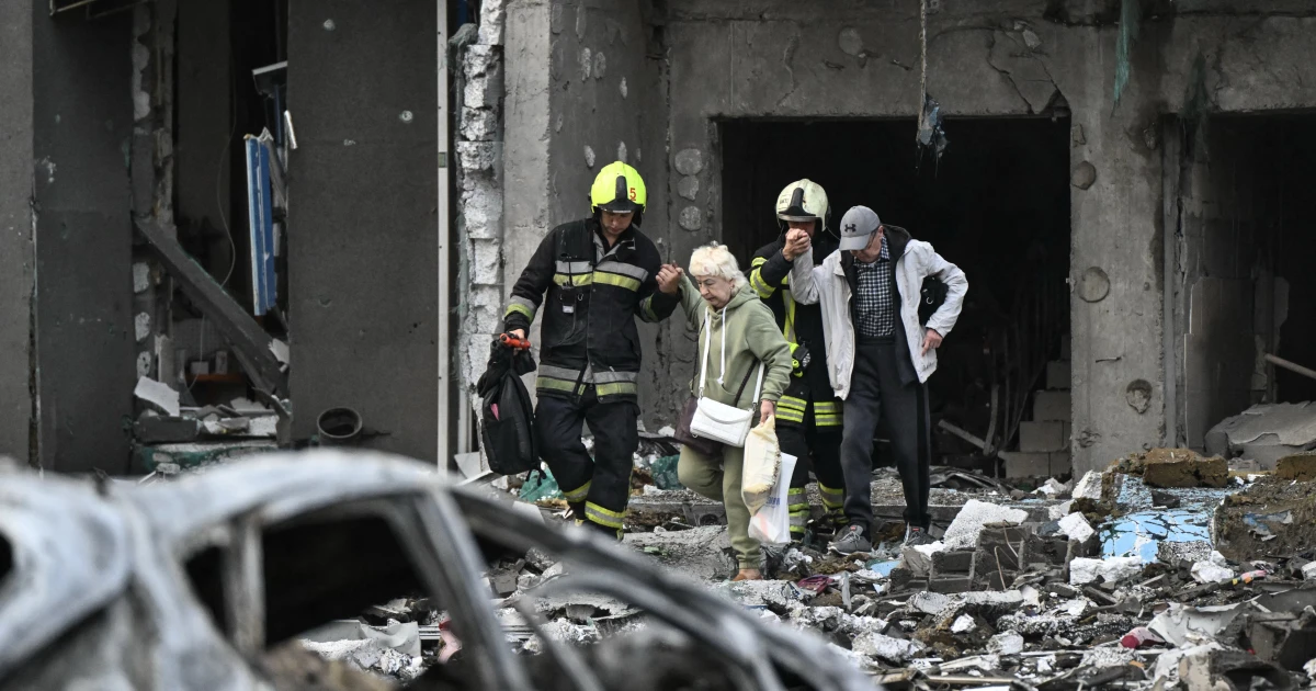 Russian missile and drone attack on Ukraine’s capital kills at least 7
