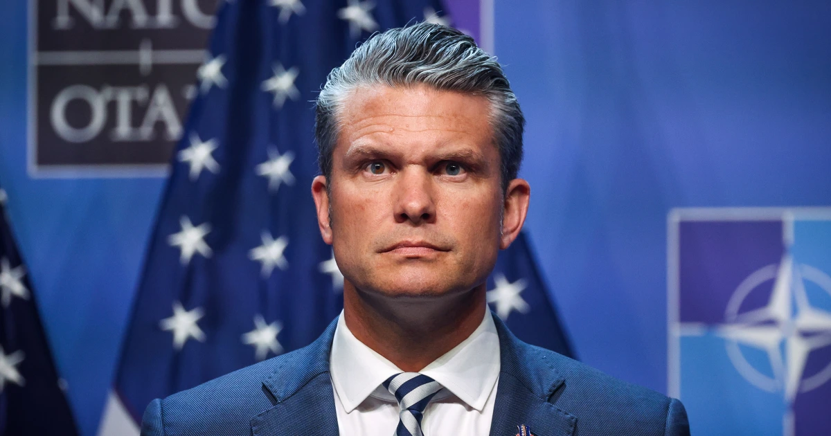 Pete Hegseth says the military will test service members’ testosterone levels