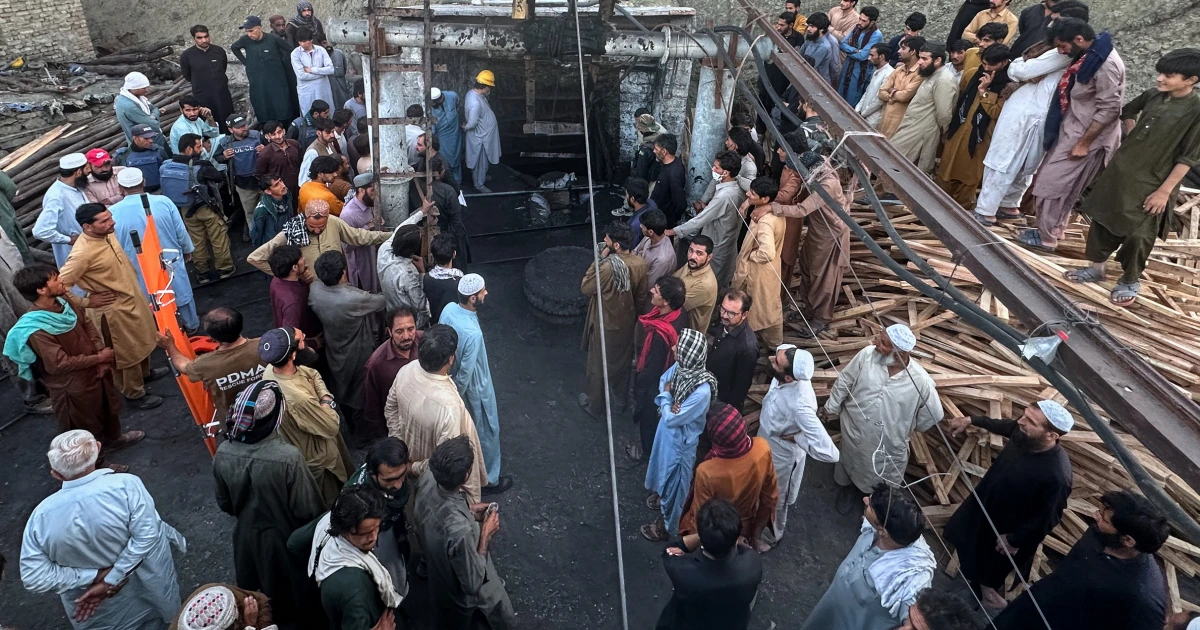 Coal mine blast in Pakistan kills at least 32 miners and traps 10 others