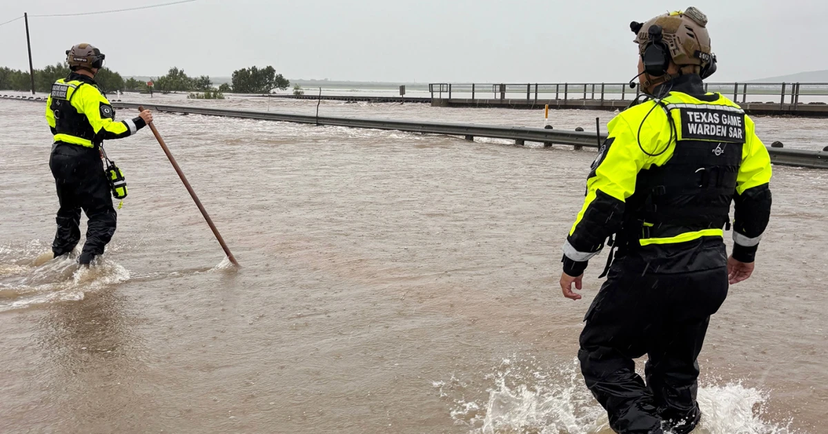 Texas is drenched by heavy rains as forecasters warn that more storms could bring dangerous floods
