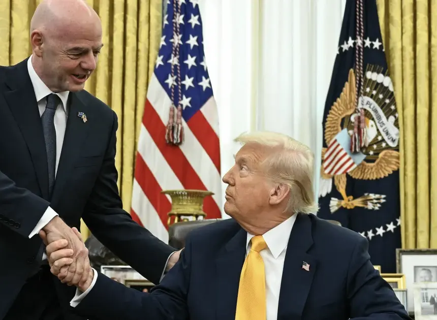 Trump says he asked FIFA to review U.S. soccer star Folarin Balogun’s suspension