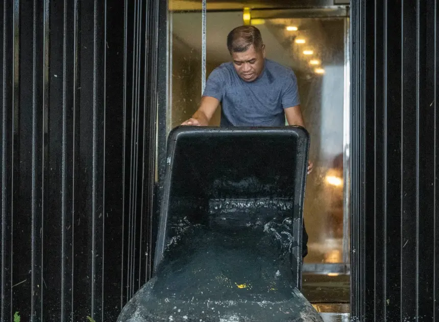 Fierce winds hit U.S. Pacific territories as Super Typhoon Bavi makes landfall near Guam