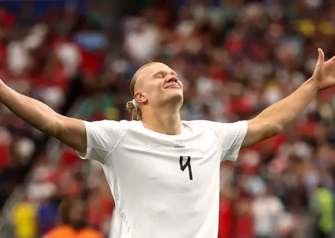 Haaland scores deciding goal as Norway wins its 1st World Cup knockout game, beating Ivory Coast