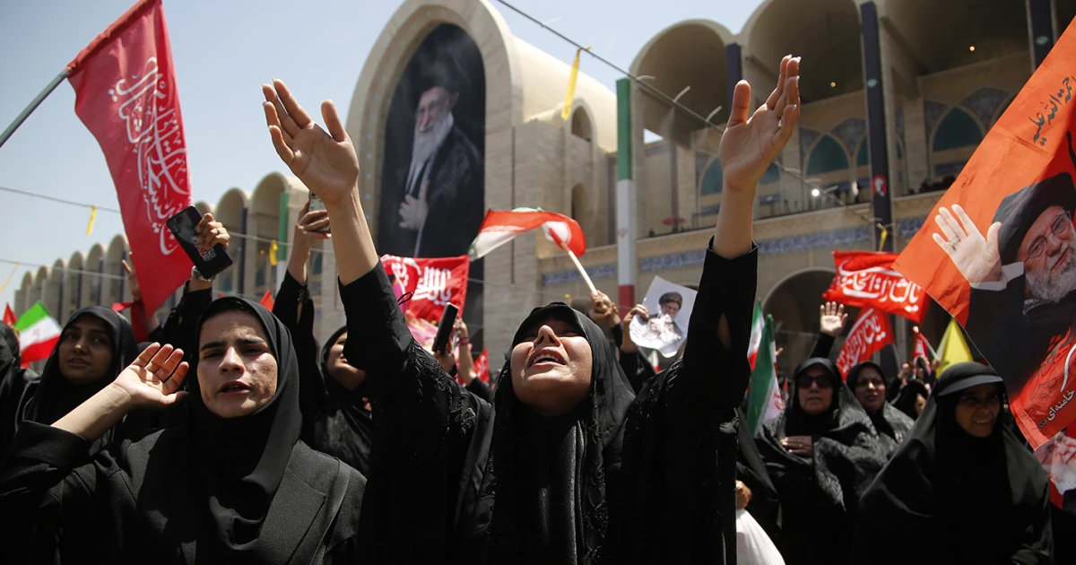 Iran mourns supreme leader for a second day as millions flood streets, some calling for revenge