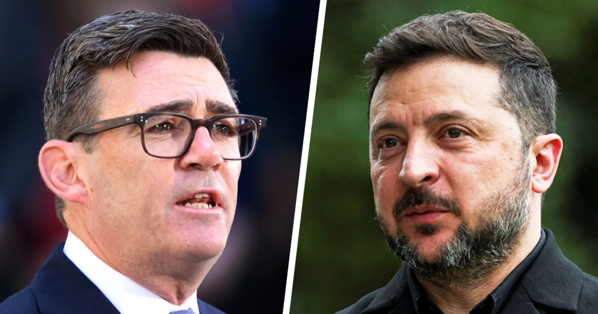 Zelenskyy to visit Britain in first visit by a foreign leader since Burnham took office