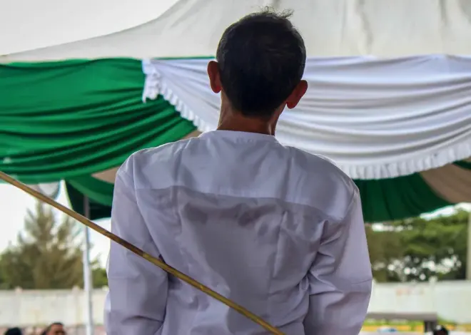 Couple caned for kissing on TikTok in Indonesia’s conservative Aceh province