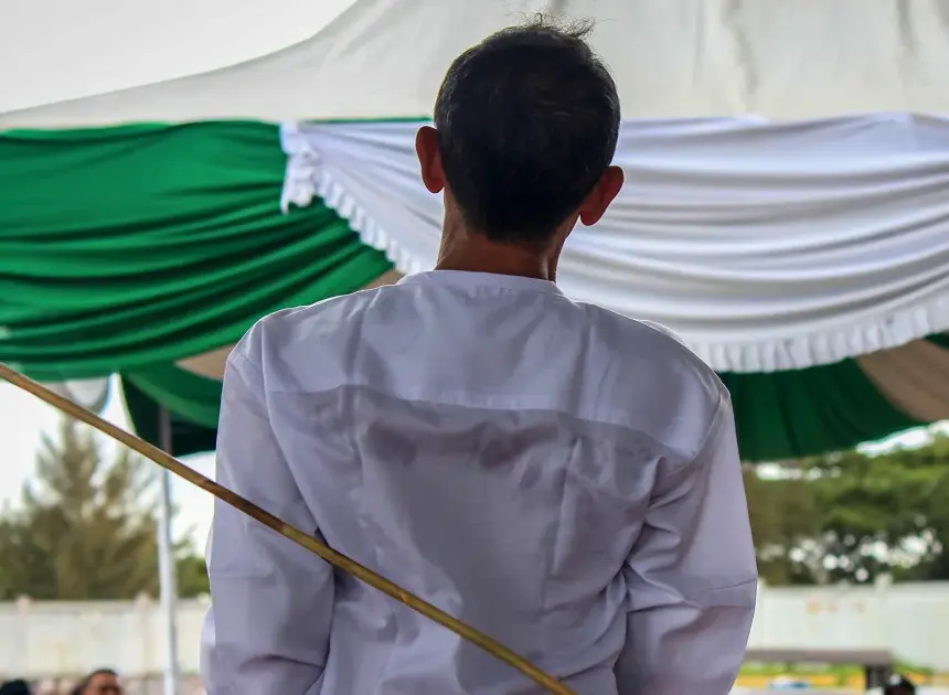 Couple caned for kissing on TikTok in Indonesia’s conservative Aceh province
