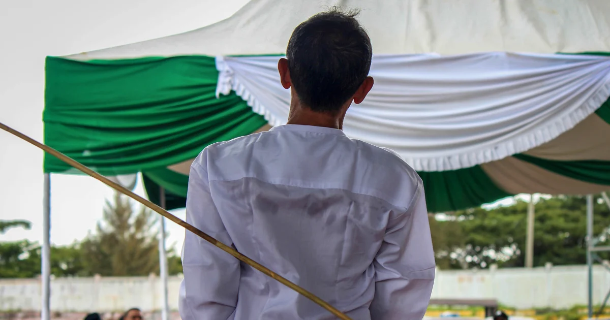Couple caned for kissing on TikTok in Indonesia’s conservative Aceh province