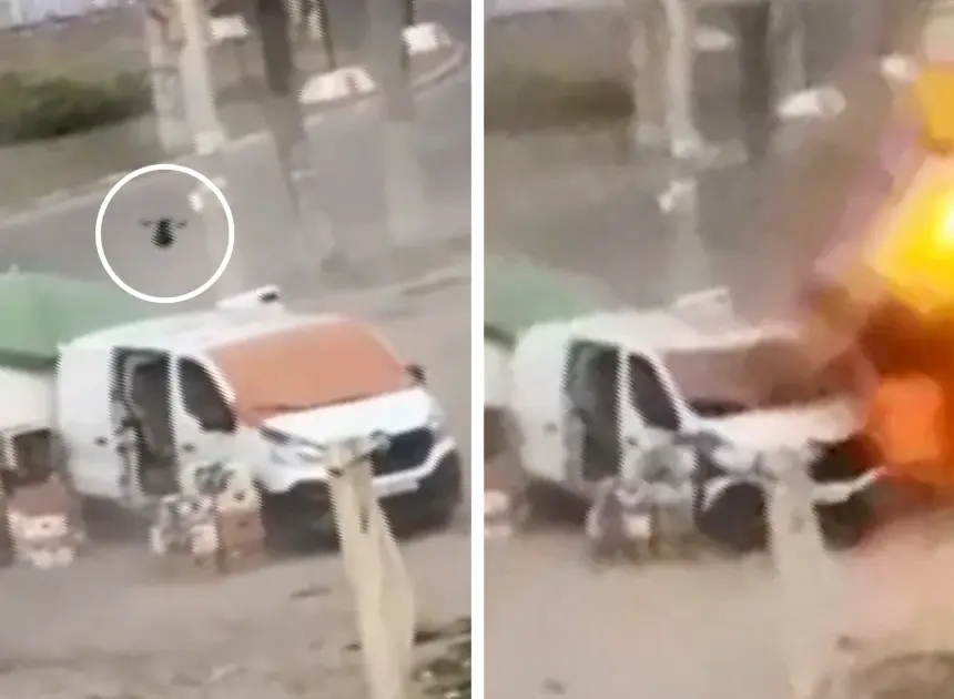 Human ‘safari’: Video shows civilian hunted by attack drone in Ukraine