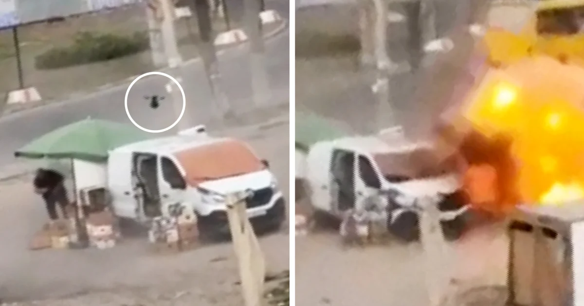Human ‘safari’: Video shows civilian hunted by attack drone in Ukraine