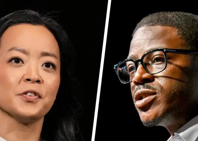 Francesca Hong and David Crowley battle for the lead in Wisconsin’s Democratic primary for governor