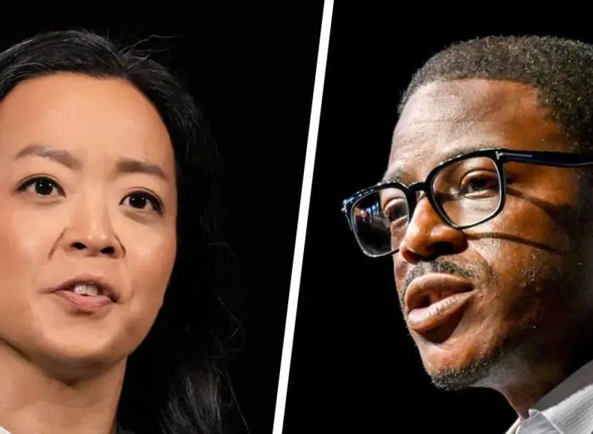 Francesca Hong and David Crowley battle for the lead in Wisconsin’s Democratic primary for governor