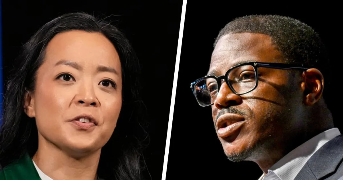 Francesca Hong and David Crowley battle for the lead in Wisconsin’s Democratic primary for governor