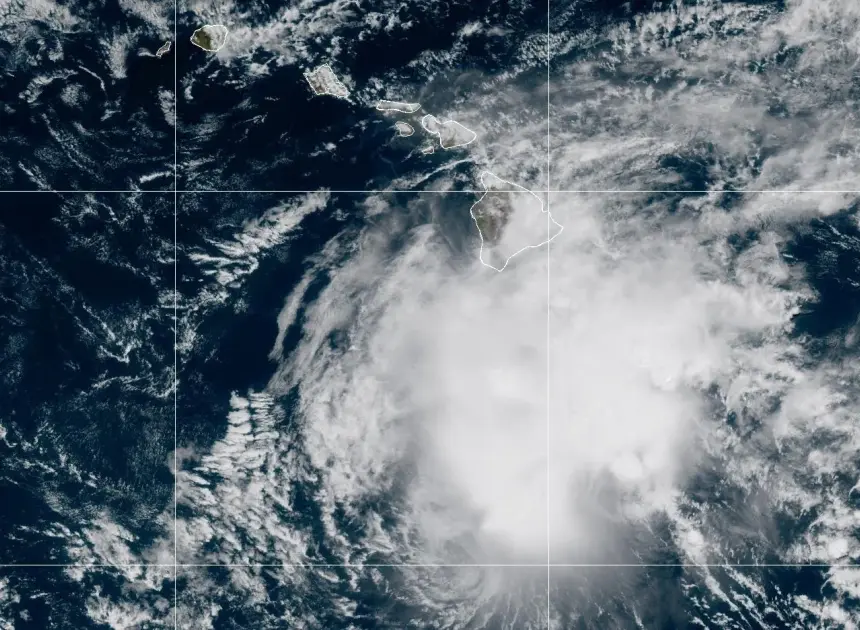 Tropical Storm Moke set to dump more heavy rain on hurricane-stricken Hawaii