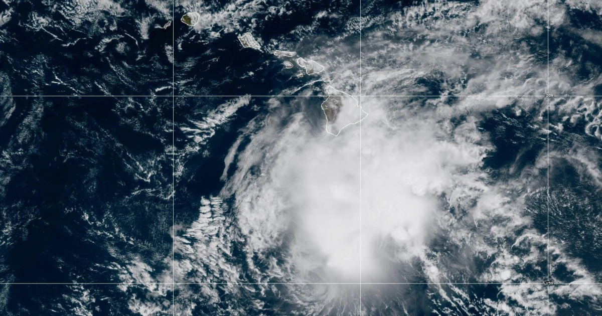 Tropical Storm Moke set to dump more heavy rain on hurricane-stricken Hawaii