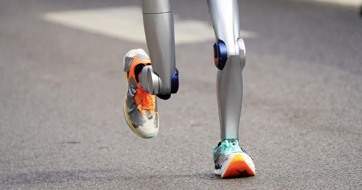 Chinese humanoid robot ‘Lightning’ beats human 100m world record in test run