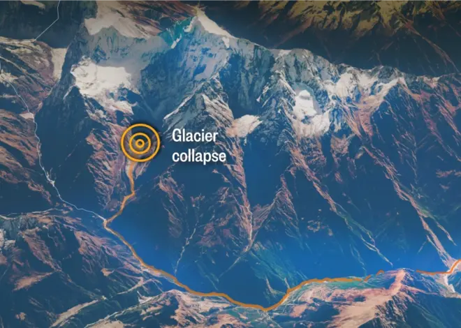 How a glacier collapse unleashed catastrophic flooding in Nepal