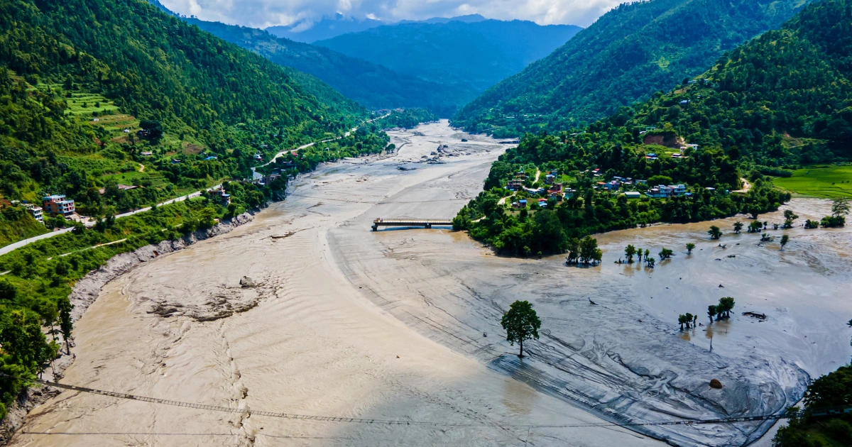 Huge Himalayan glacier collapse unleashed catastrophic flooding in Nepal and Tibet