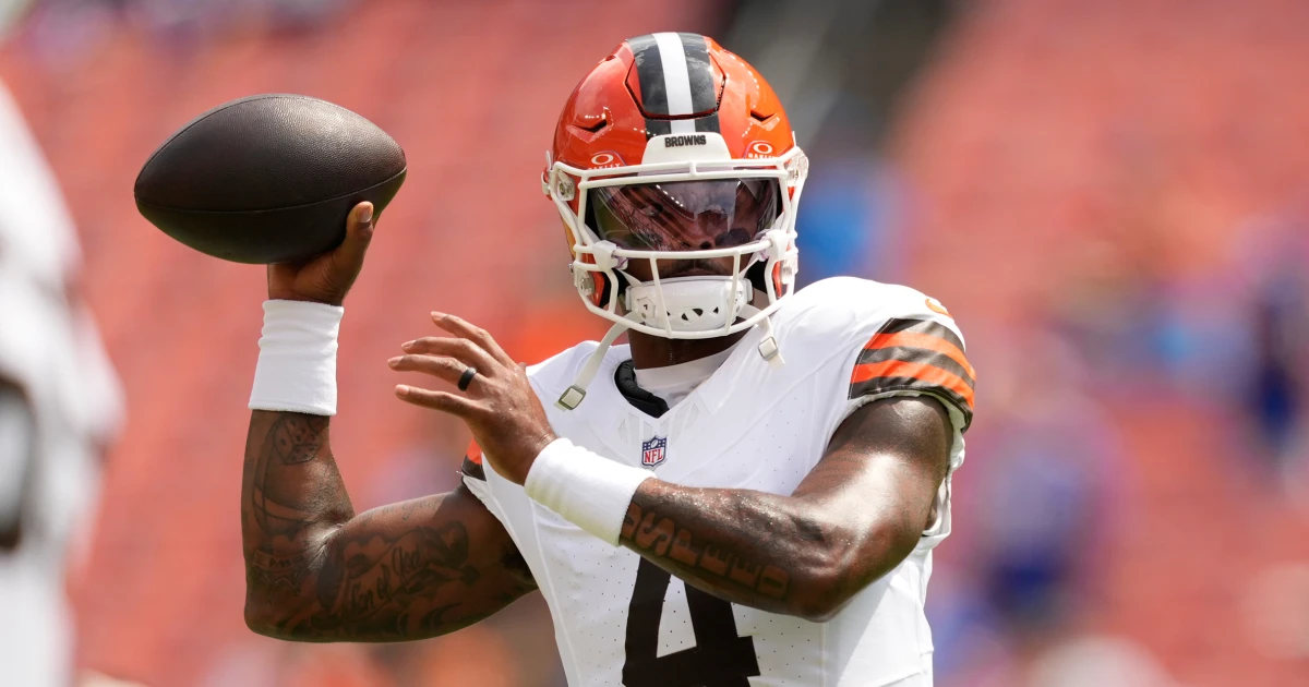 Deshaun Watson named Cleveland Browns starting quarterback