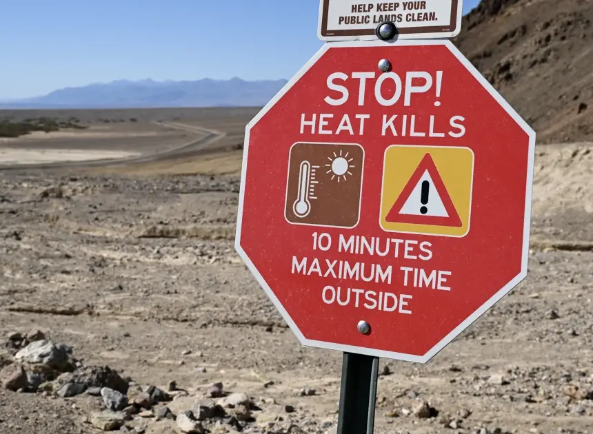 French tourist dies in Death Valley heat after vehicle gets stuck in mud