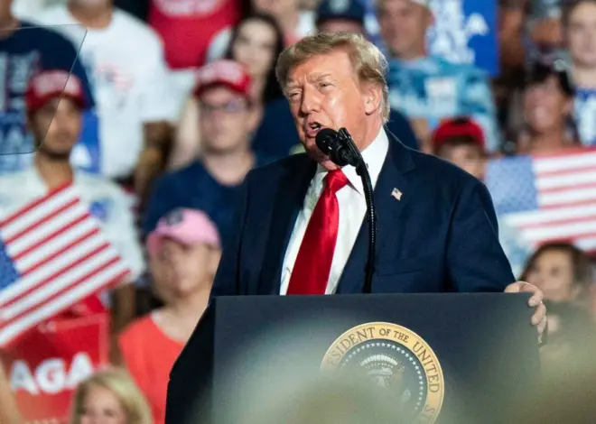 Trump tries new midterm message to supporters: ‘Pretend, please, that I’m on the ballot’