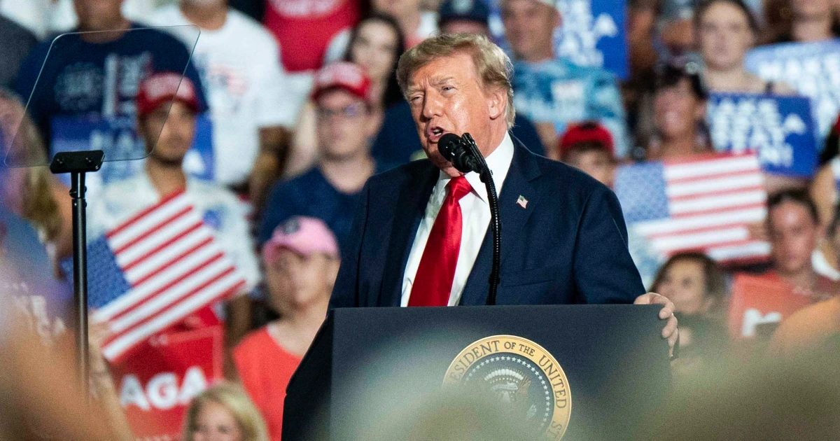 Trump tries new midterm message to supporters: ‘Pretend, please, that I’m on the ballot’