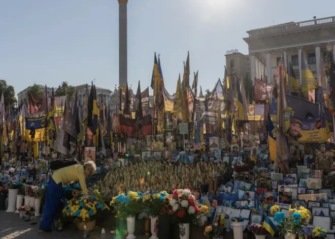 As Ukraine’s allies gather for big anniversary, one key backer is absent