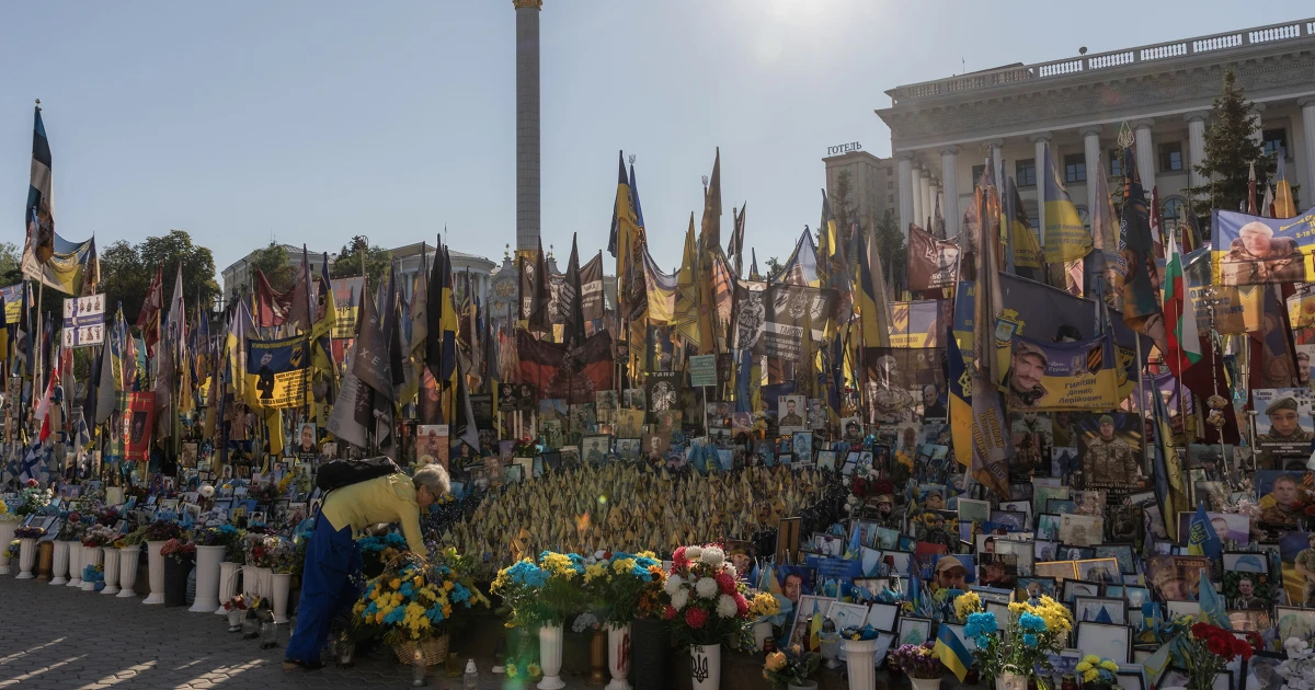 As Ukraine’s allies gather for big anniversary, one key backer is absent