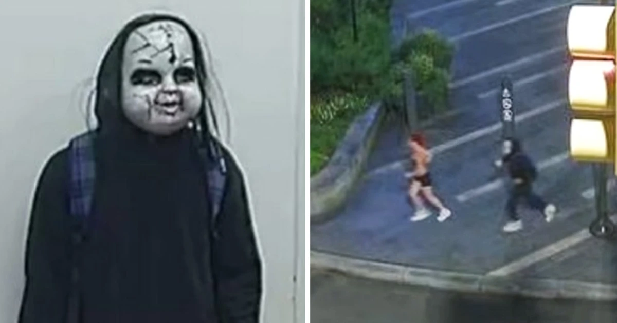 Suspect in creepy Chucky-style mask wanted for assault in Philadelphia after chasing jogger