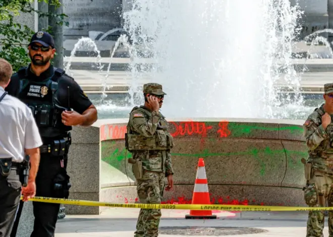 Woman arrested and facing felony charges in World War II memorial vandalism case, DOJ says