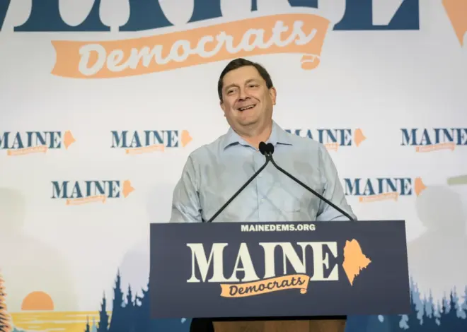 How a decades-old logger blockade is shaping Troy Jackson’s pitch in Maine’s Senate race