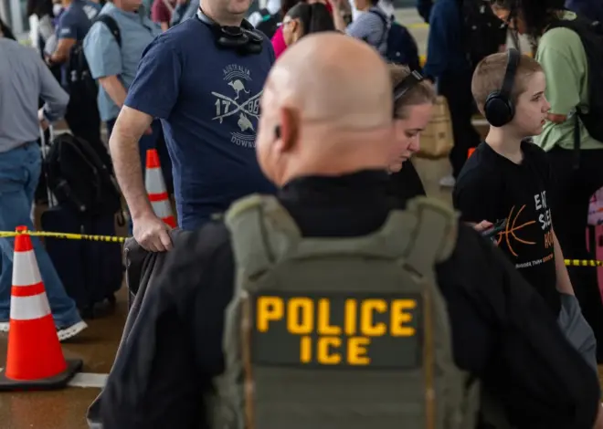ICE officers are increasingly making arrests at U.S. airports