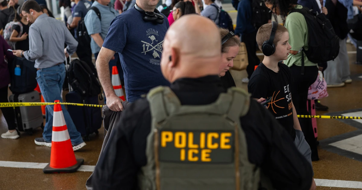 ICE officers are increasingly making arrests at U.S. airports
