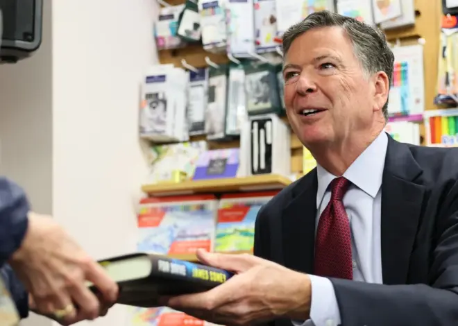 Book him: Prosecutors using James Comey’s novel against him in seashells case