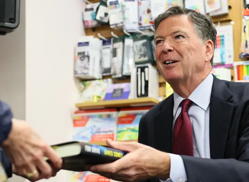 Book him: Prosecutors using James Comey’s novel against him in seashells case