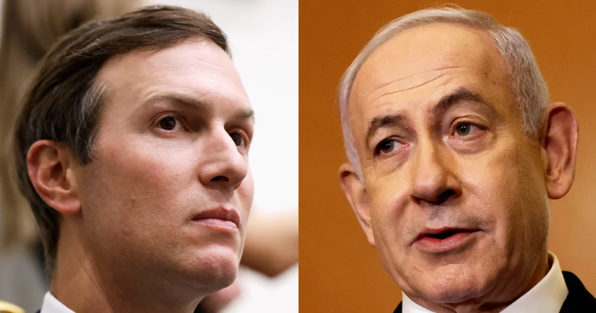 Kushner meets with Netanyahu after rare Hamas talks over stalled Gaza plan