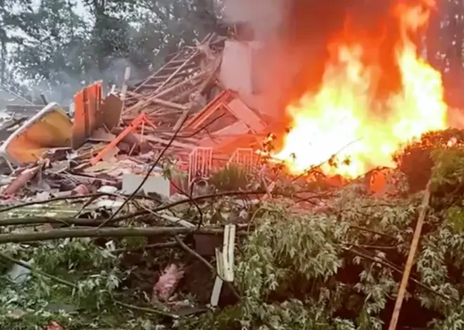Little remains of the Indiana home that was full of cuckoo clocks and memories after storm sparks deadly blast