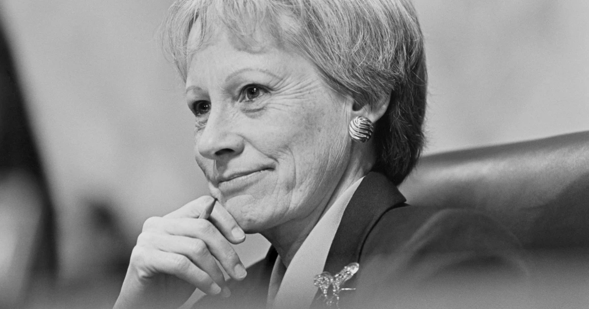 Nancy Kassebaum Baker, former U.S. senator from Kansas, dies at 94